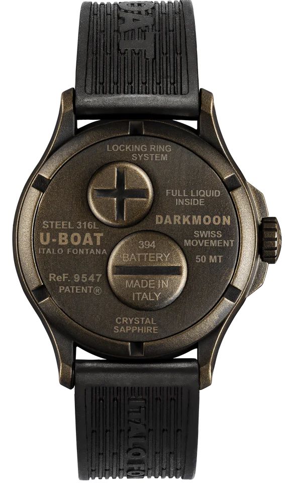 U-Boat Men's Watch Darkmoon 40mm Bronze Black