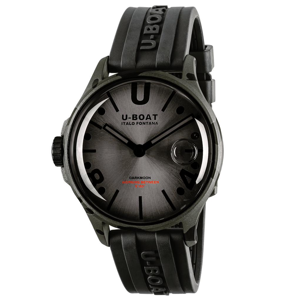 U-Boat Watch Darkmoon 44 GY Camouflage Curved Black