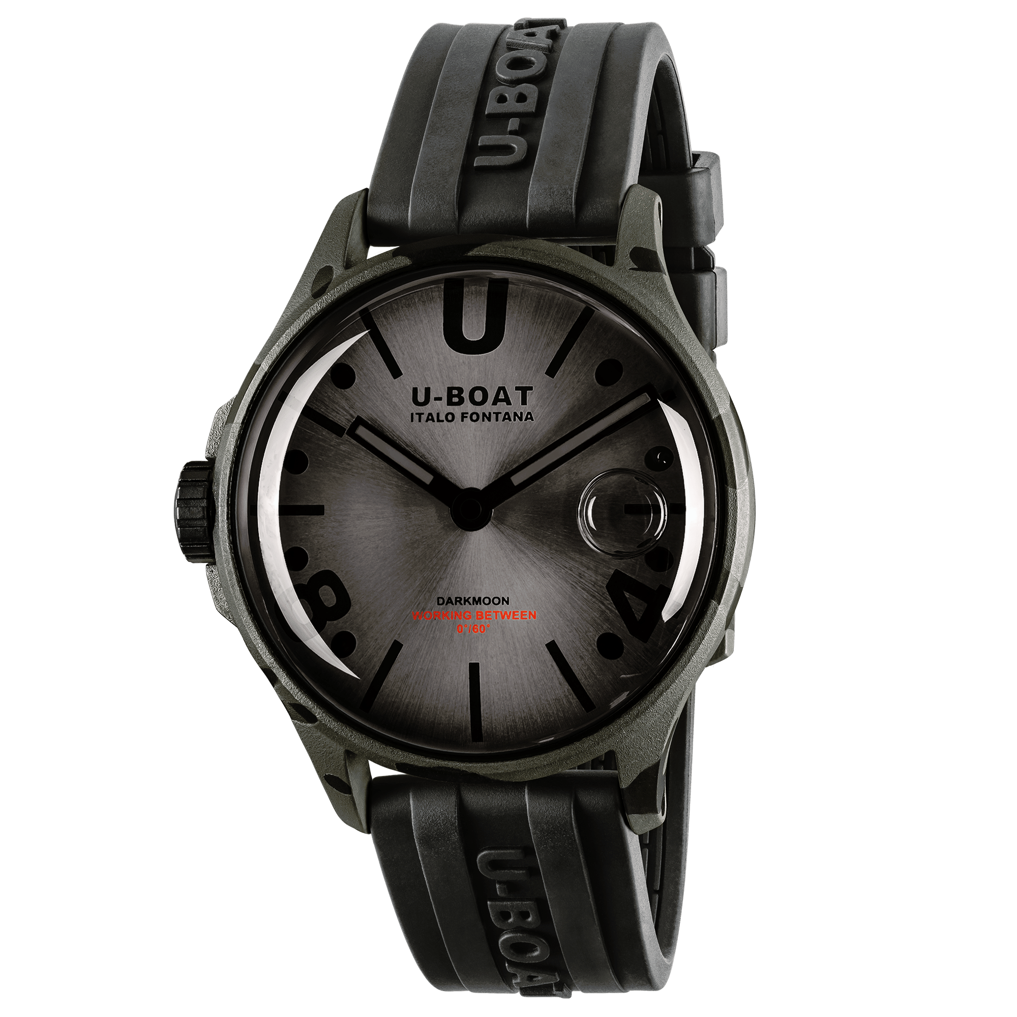 U-Boat Watch Darkmoon 44 GY Camouflage Curved Black