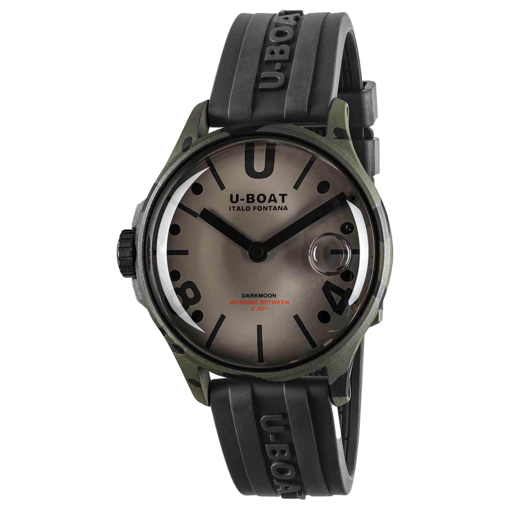 U-Boat Men’s Camouflage Watch 40mm Darkmoon Oil Immersion Grey