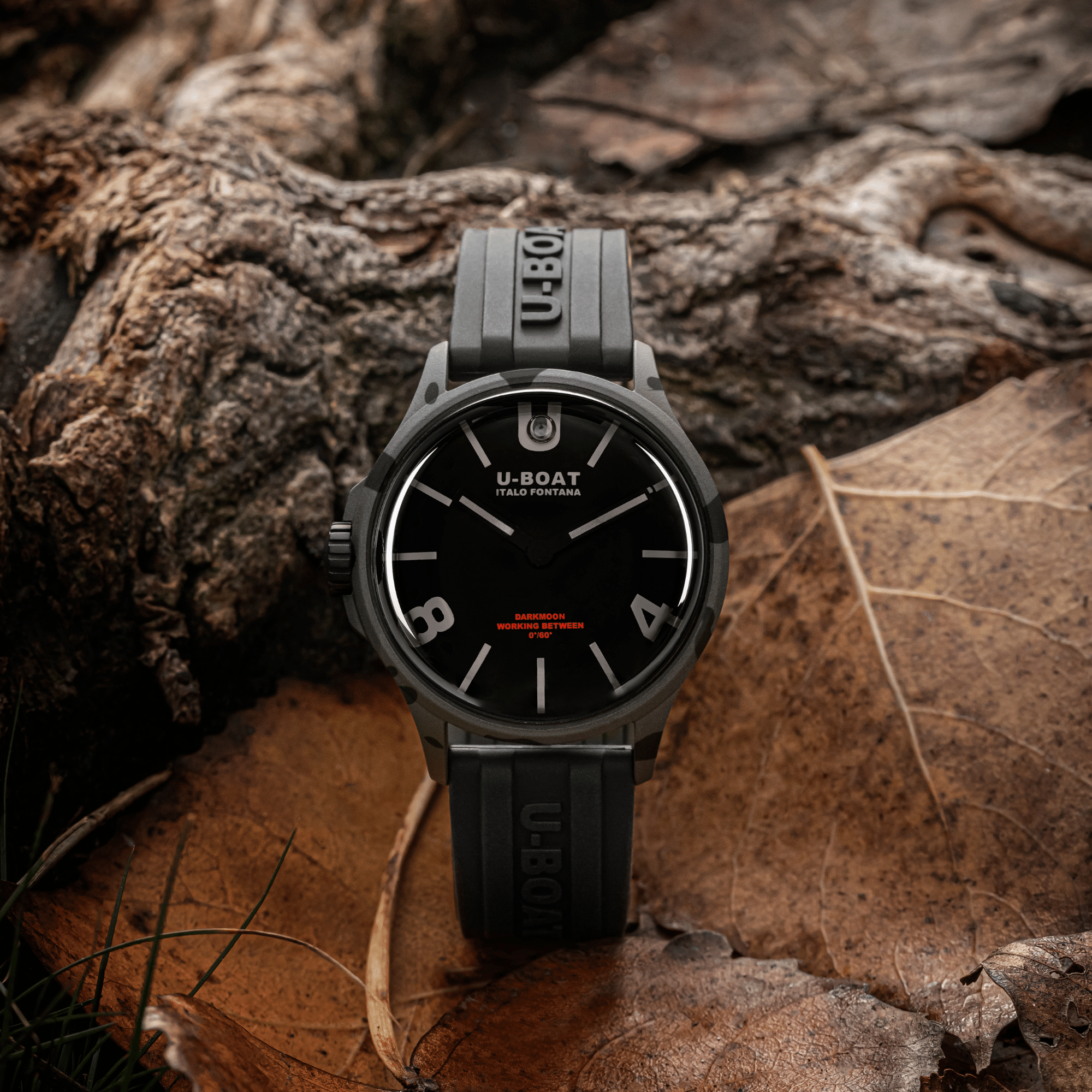U-Boat Darkmoon Oil Immersion Men’s Black Camouflage Watch