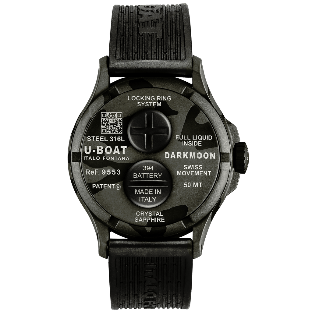 U-Boat Watch Darkmoon 44 BK Camouflage Curved Grey