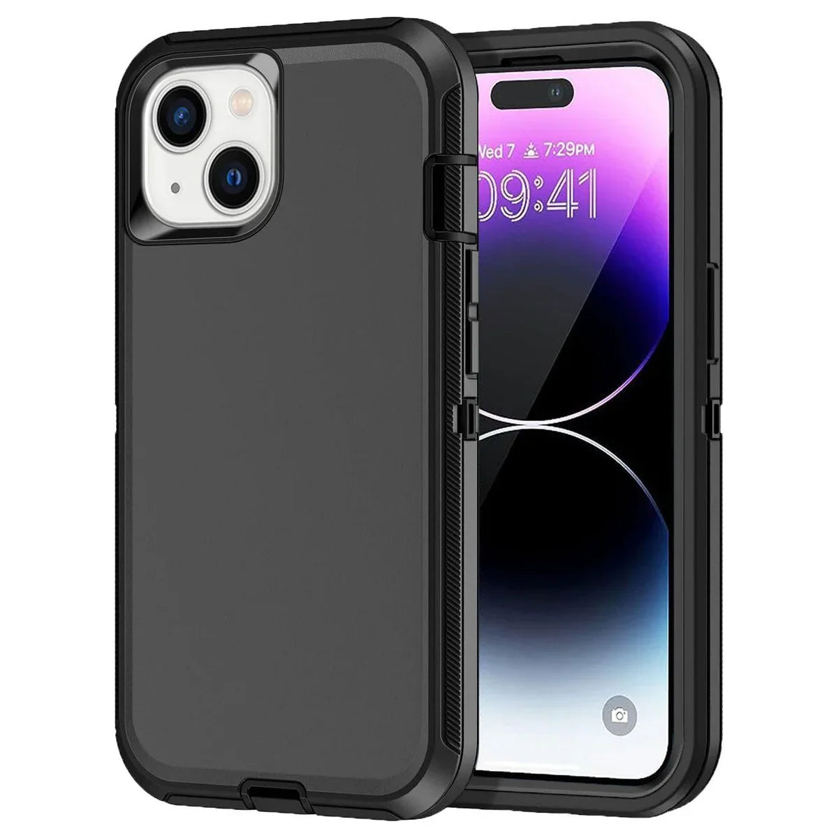 Entronix Case Compatible with iPhone 12 Mini - Triple-Layer Heavy Duty Protection