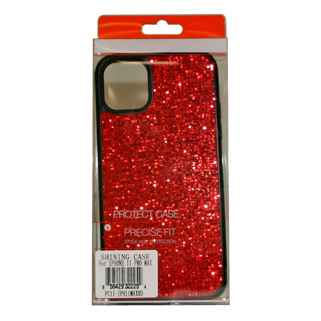Reiko Diamond Rhinestone Case For Apple Iphone 11 Pro In Red