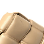 Nappa Maxi Intreccio Padded Cassette Crossbody Bag Porridge