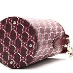 GG Shadow Monogram Mini Bucket Bag Rosso Ancora Red