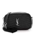 Grain De Poudre Matelasse Monogram Mini Lou Camera Bag Black