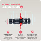 Movo DoubleMic V2 Dual Capsule Shotgun Microphone