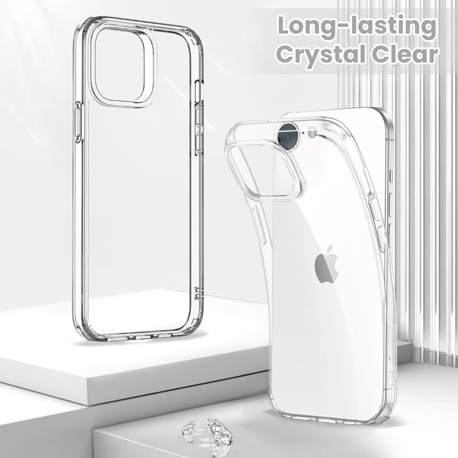 Entronix Case Compatible with iPhone 16E - [Flexible] TPU Clear
