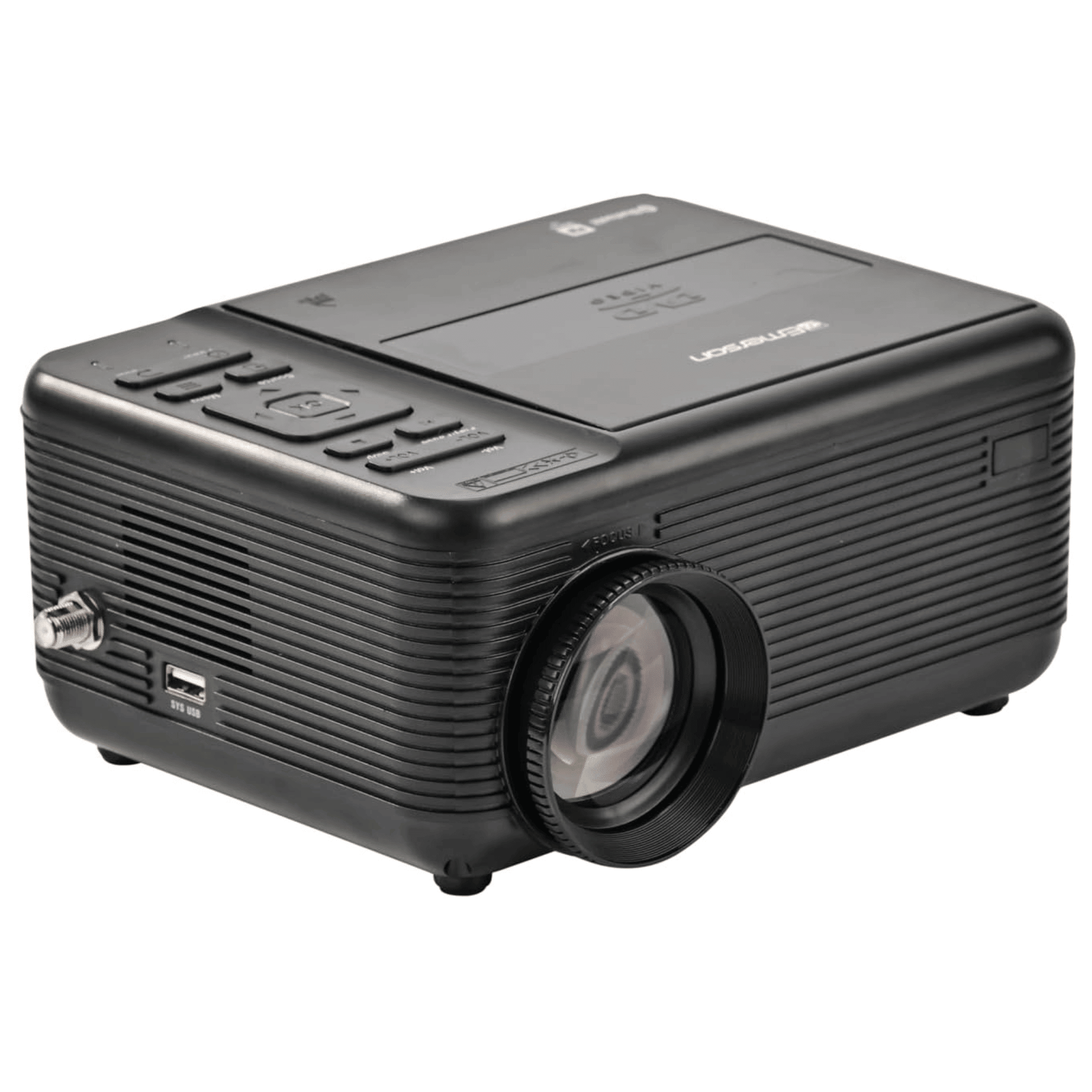 120" Home Theater LCD Projector with Built-In TV Tuner and DVD Player