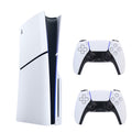 PS5 Slim Core with Extra White Dualsense Controller