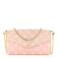 Empreinte Spring in the City Felicie Pochette Chain Wallet Pink Beige Yellow