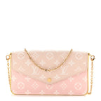 Empreinte Spring in the City Felicie Pochette Chain Wallet Pink Beige Yellow