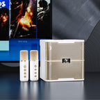 Family Karaoke Audio Set Wireless Microphone BT Speaker For Children's Outdoor Party