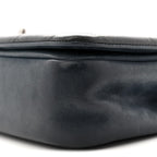 Calfskin Diamond Embossed New Chic Flap Blue