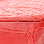 Alligator Jumbo Double Flap Red