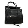 Supple Calfskin Medium Phantom Luggage Black