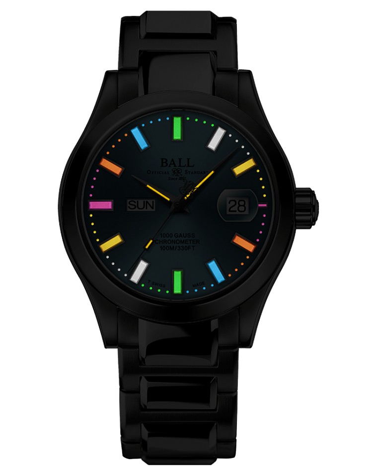 Ball Engineer III Marvelight Chronometer Ice Blue Watch