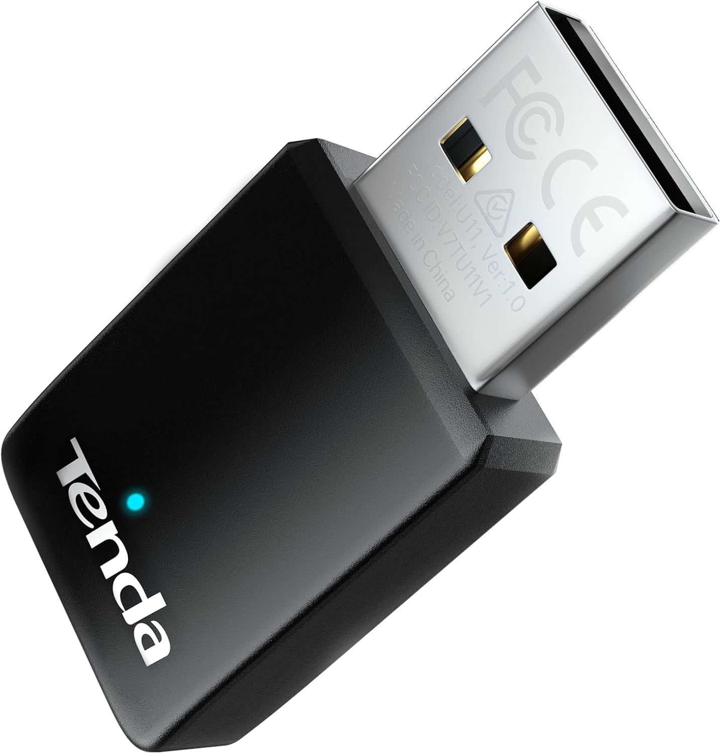 WiFi Adapter for Desktop PC, AX900 USB WiFi Adapter with Dual Band 600Mbps 5GHz/ 286Mbps 2.4GHz, Built-in Driver for Windows 11/10/7, USB WiFi Dongle
