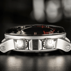 U-Boat Men's Watch Capsoil Doppiotempo 55mm Silver Beige Rehaut