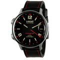 U-Boat Men's Watch Capsoil Doppiotempo 55mm Silver Red Rehaut