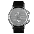 U-Boat Men's Watch Capsoil Doppiotempo 55mm Black Green Rehaut