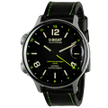 U-Boat Men's Watch Capsoil Doppiotempo 55mm Black Green Rehaut