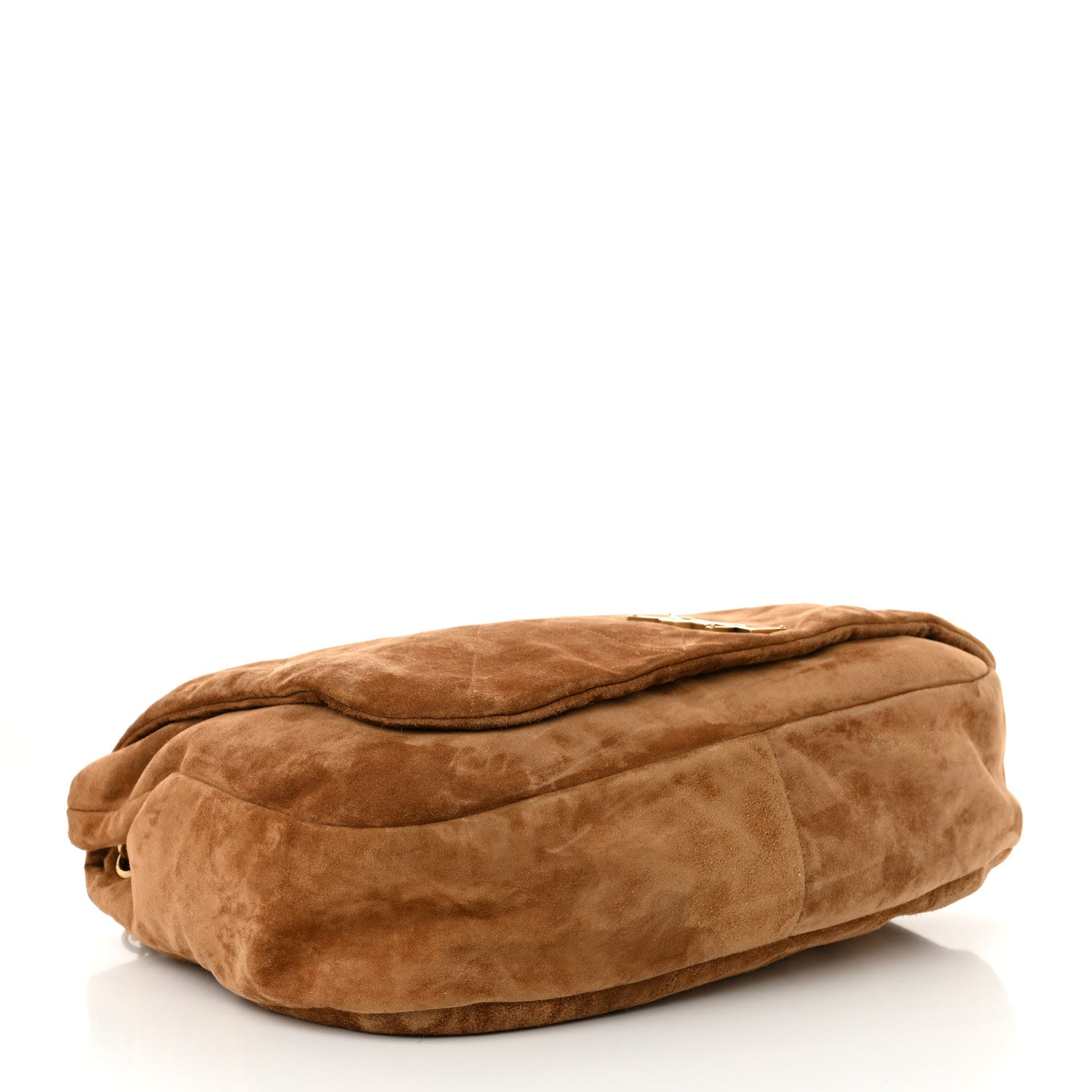 Suede Matelasse Monogram Large Jamie 4.3 Snuff