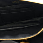 Natural Smooth Calfskin Rodeo Sling Pochette Black
