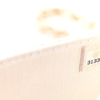 Caviar Quilted Wallet On Chain WOC White