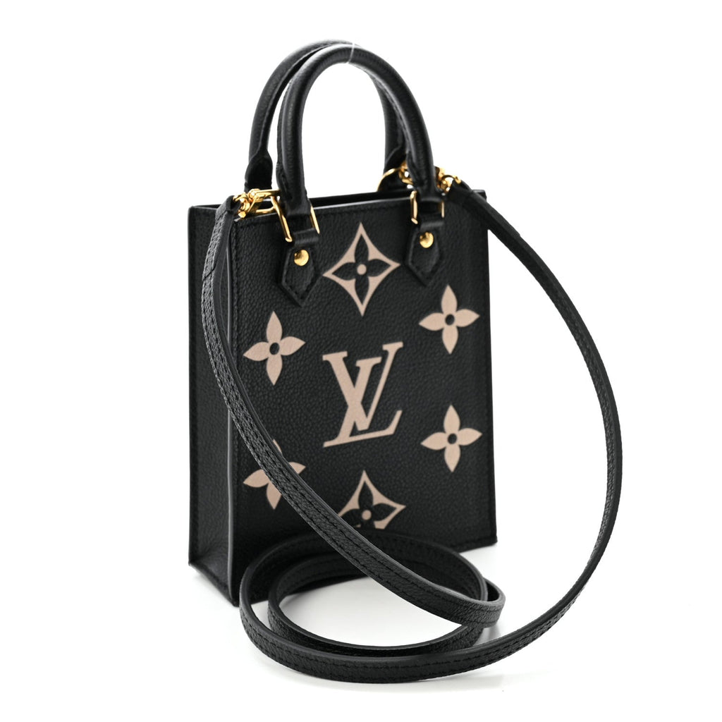 Empreinte Monogram Giant Petit Sac Plat Black Beige