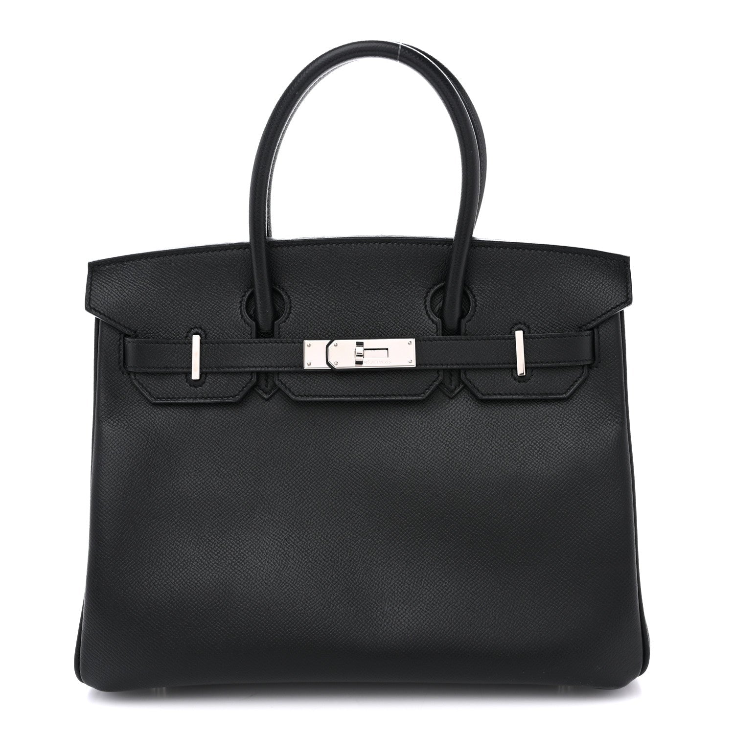 Epsom Birkin 30 Black