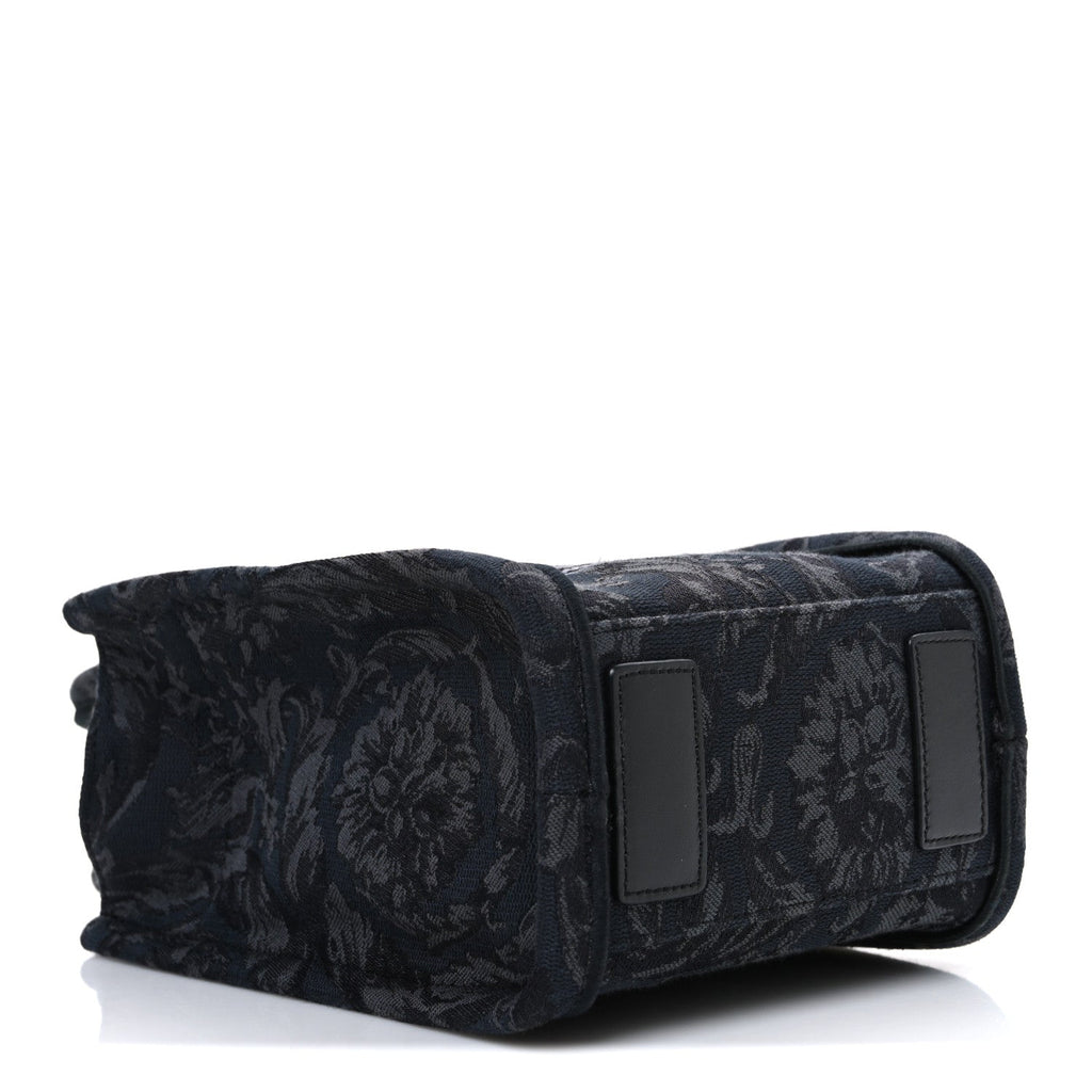 Jacquard Barocco Mini Athena Tote Black