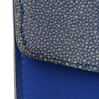 Galuchat Calfskin Serpenti Forever Crossbody Bag Blue