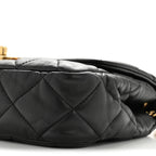 Lambskin Quilted Mini Flap Black