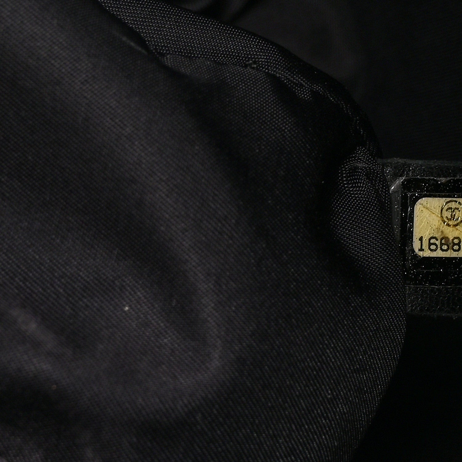 Coated Canvas Quilted Large Paris Biarritz Tote Black