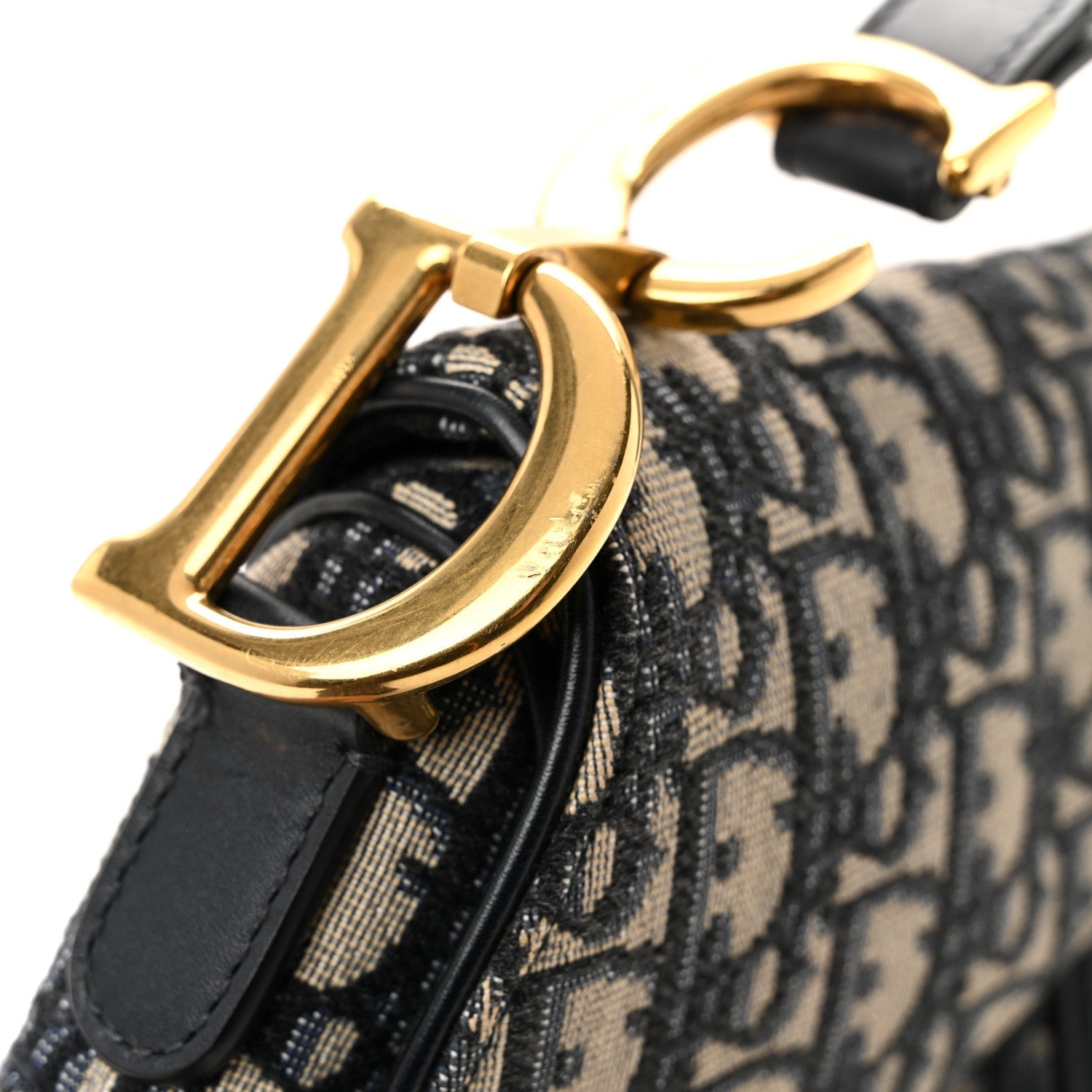 Oblique Saddle Bag Blue