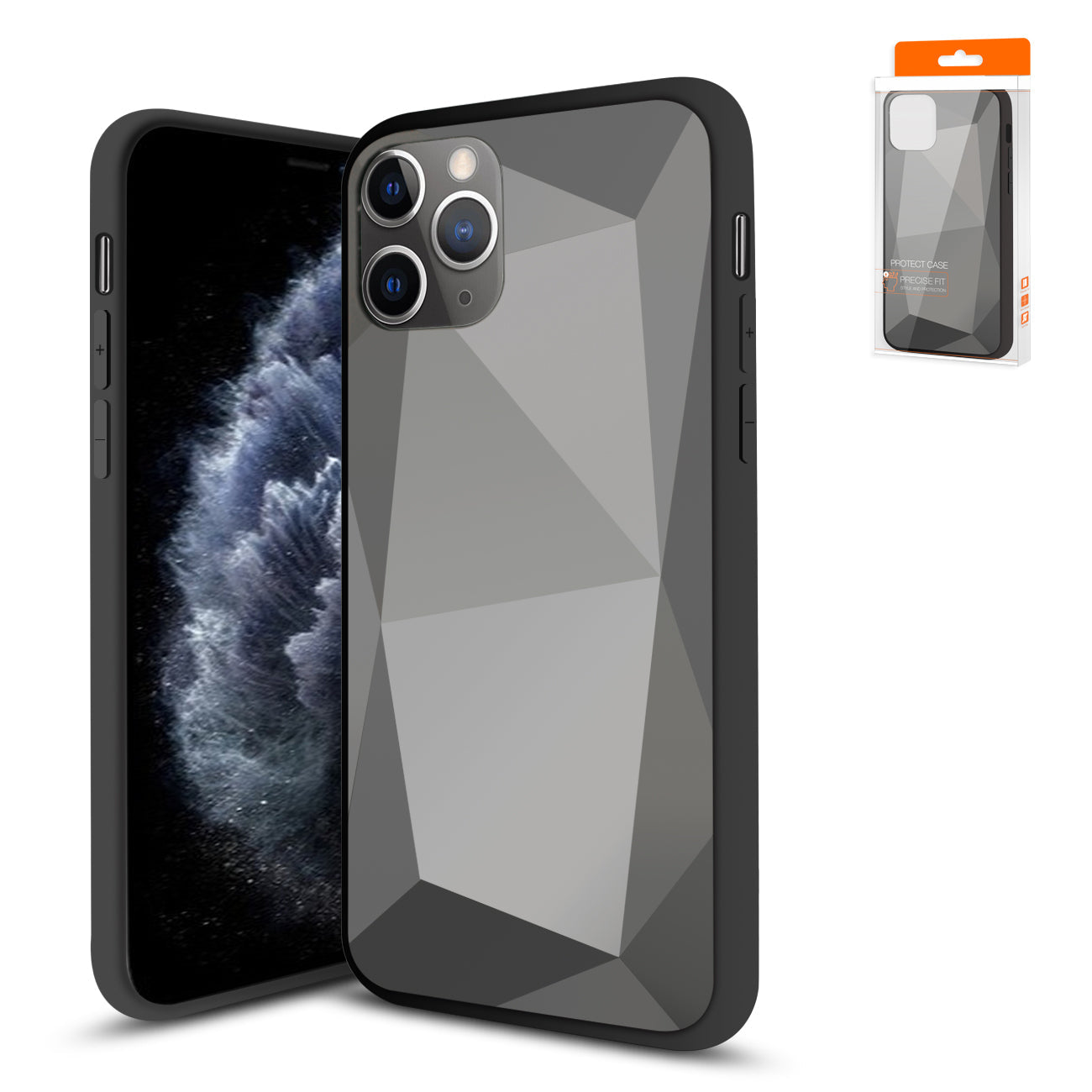 Reiko Apple Iphone 11 Pro Max Apple Diamond Cases In Black