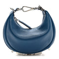 Vitello Grace Matte Nano Fendigraphy Hobo Charm Mirto