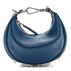 Vitello Grace Matte Nano Fendigraphy Hobo Charm Mirto