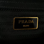 Saffiano Small Galleria Double Zip Tote Black