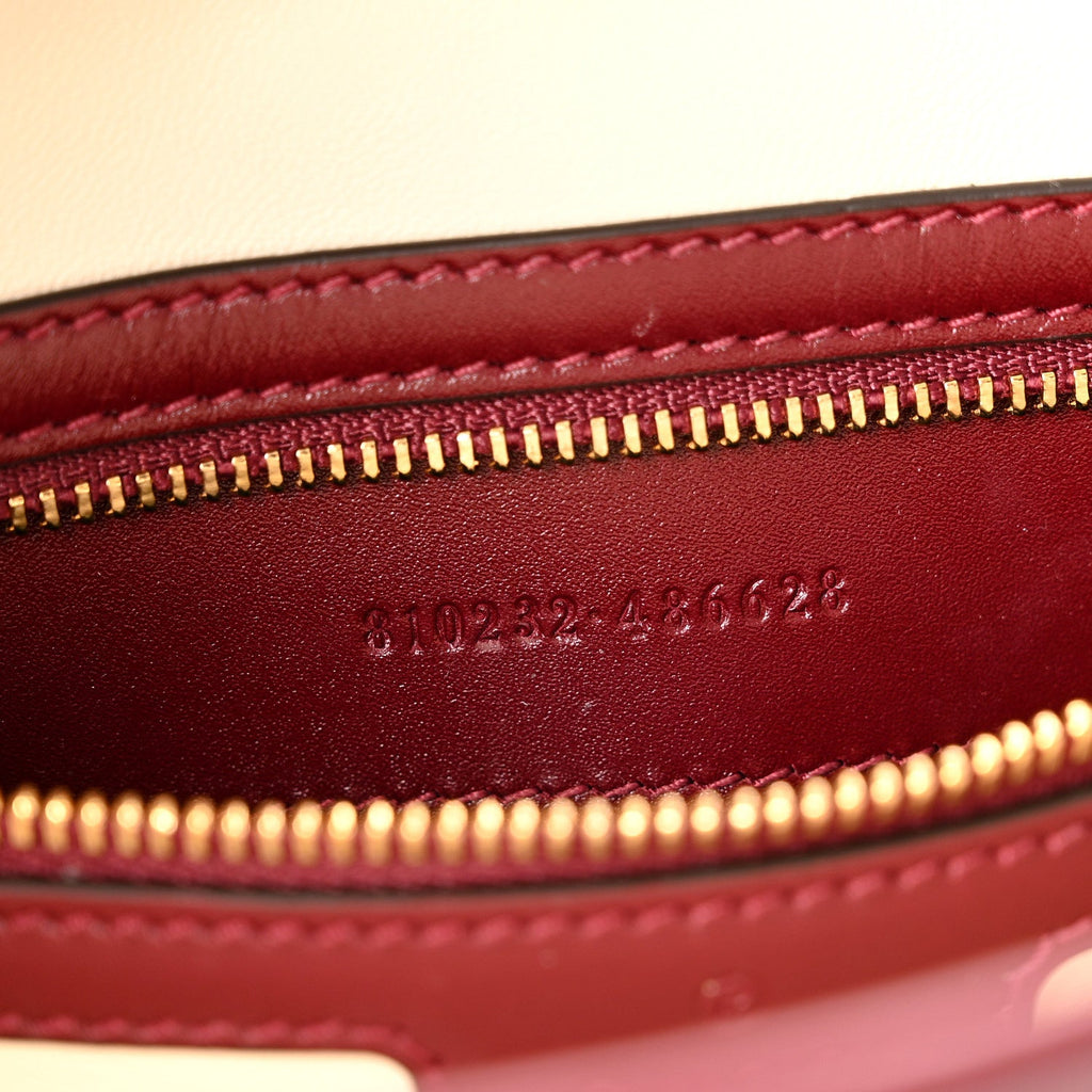 Ancora Calfskin Web Medium Jackie 1961 Hobo Rosso