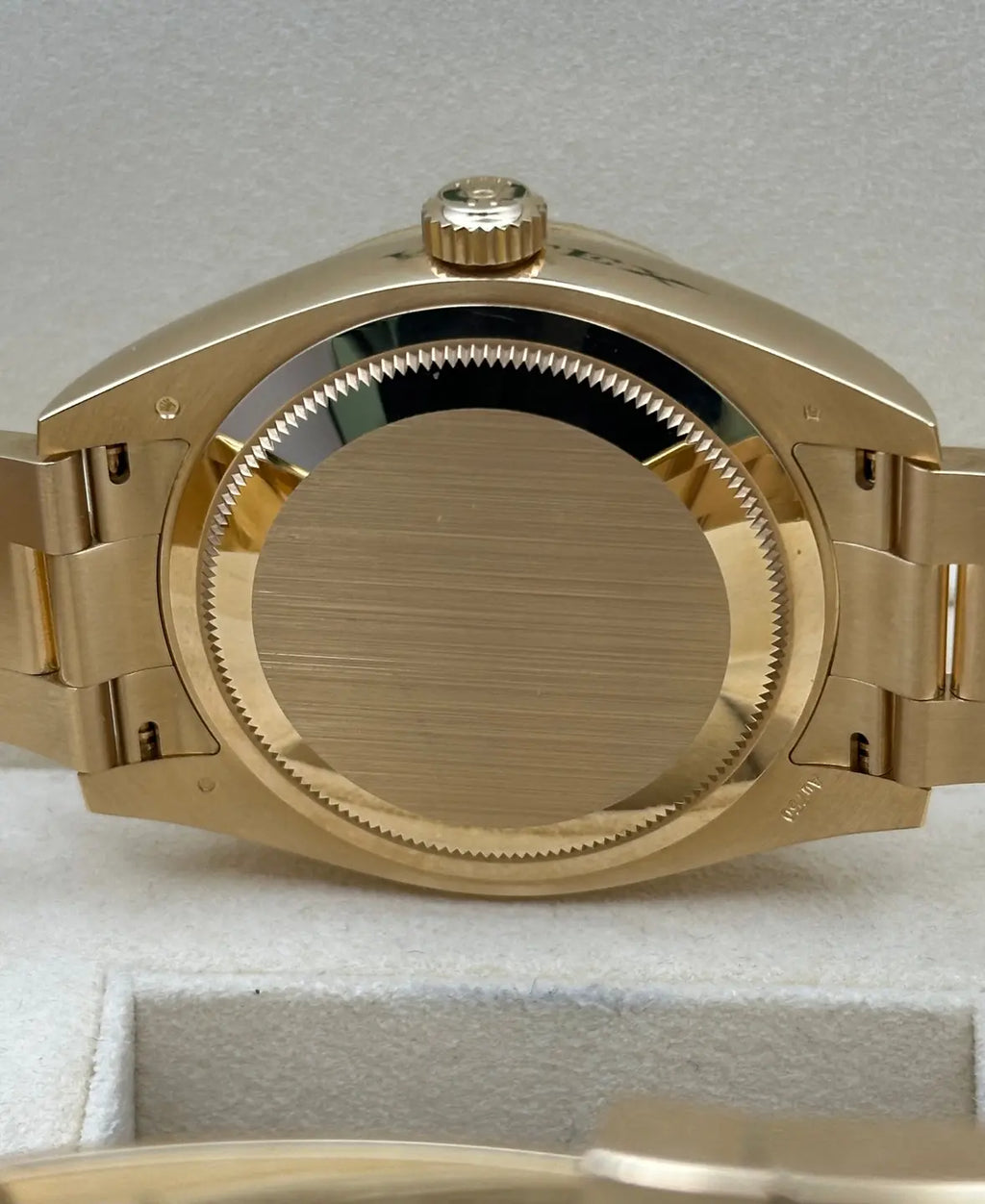 Rolex Yellow Gold Sky-Dweller  - White Index Dial - Oyster Bracelet - 326938 w