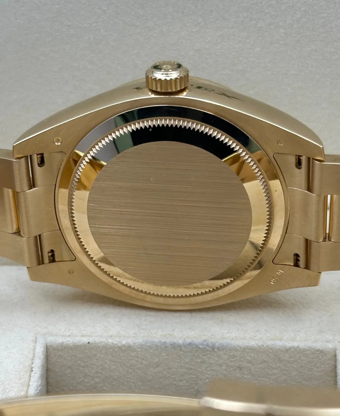 Rolex Yellow Gold Sky-Dweller  - White Index Dial - Oyster Bracelet - 326938 w