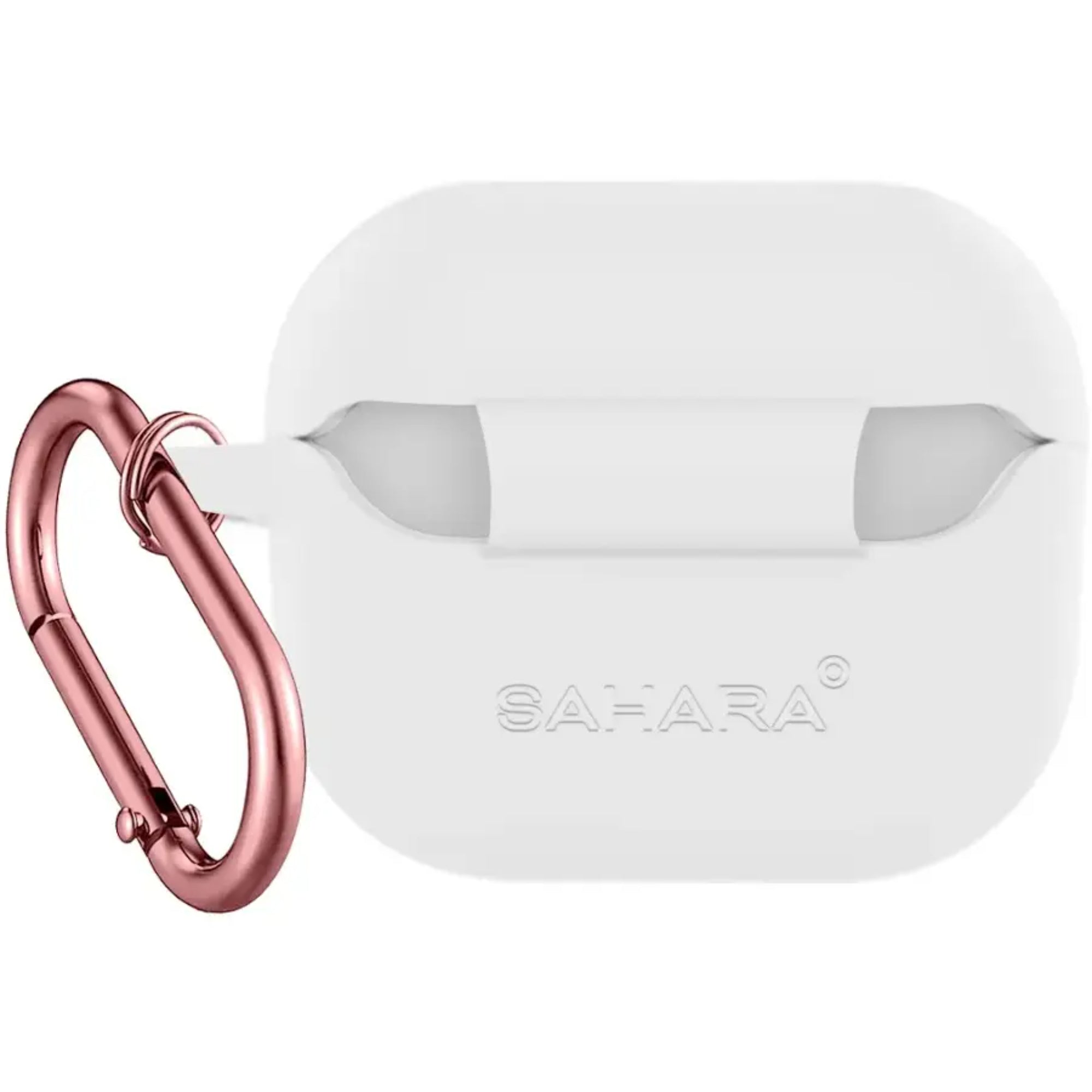 SAHARA - Venture Series Silicone Case for Samsung Galaxy Buds3 and Buds3 Pro Headphones - Cloud White