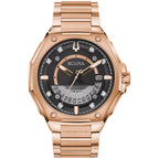 Bulova Icon Men's Black Diamond Watch