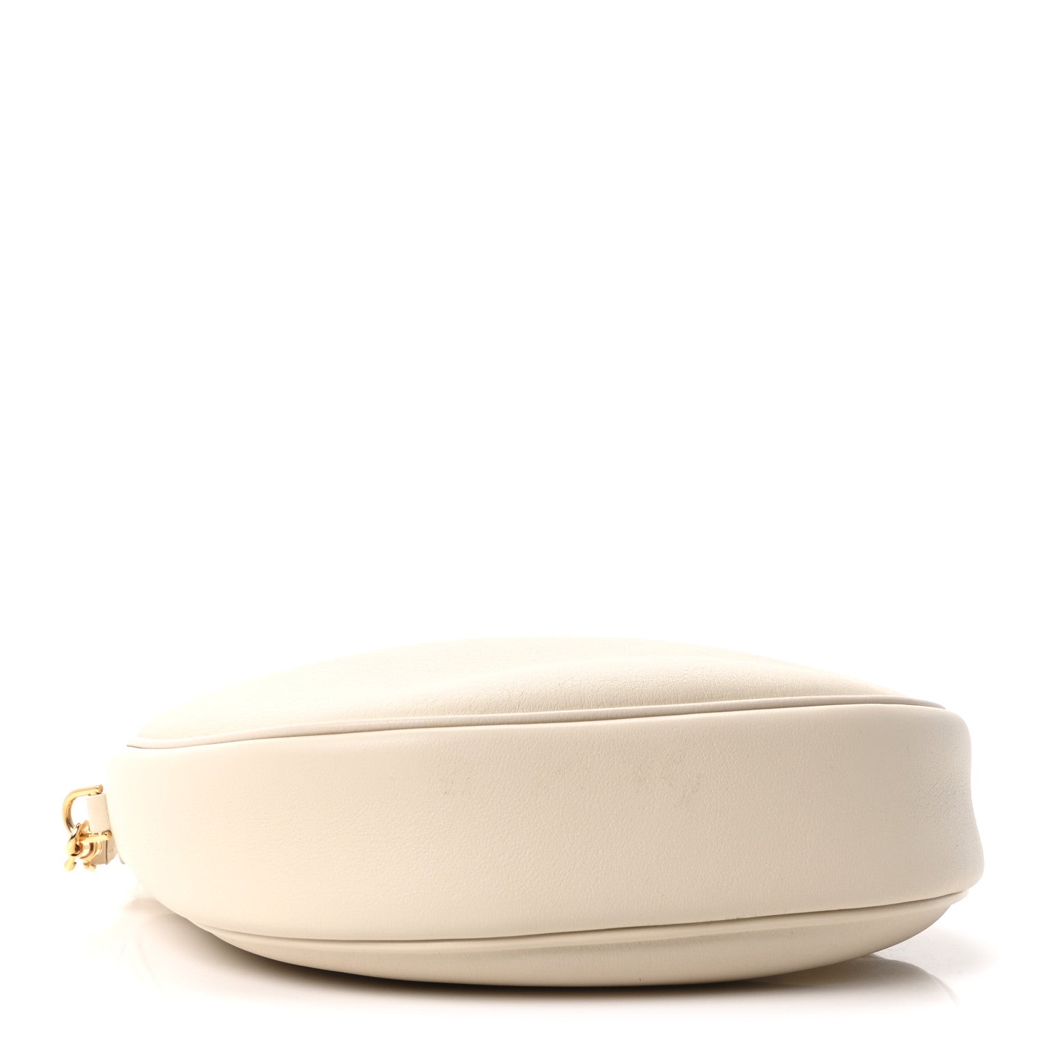 Supple Grained Calfskin Teen Lulu Shoulder Bag Rice