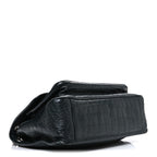 Crocodile Embossed Calfskin Monogram Medium Niki Chain Satchel Algea