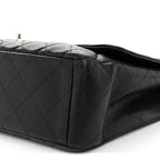 Caviar Maxi Single Flap Black