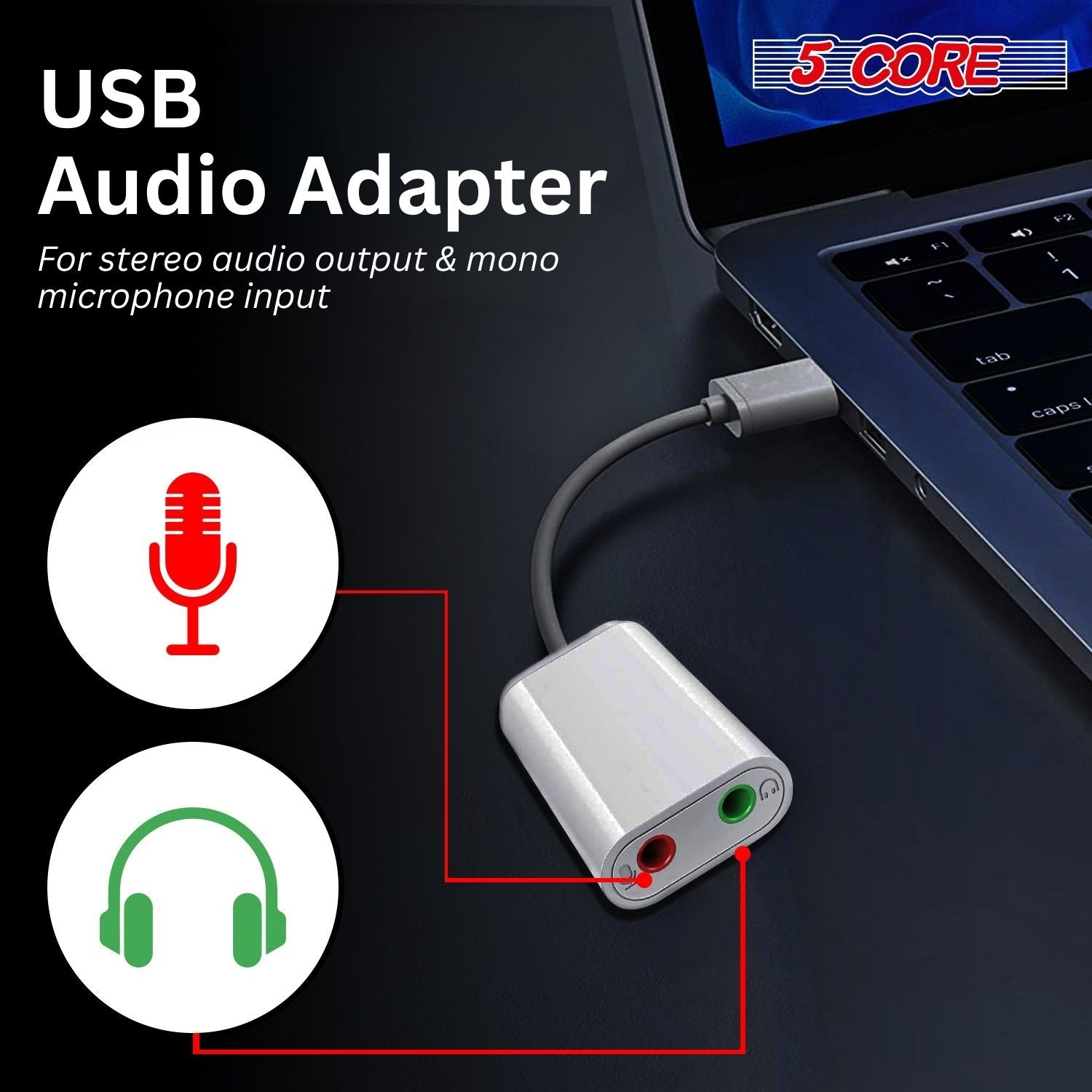 Professional Omnidirectional Lavalier Microphone 3.5mm Clip-On Lapel Mic for Smartphone DSLR Camera PC Interview Video Camcorders Audio Recorder cm -Condenser Mic +USB-Adapter